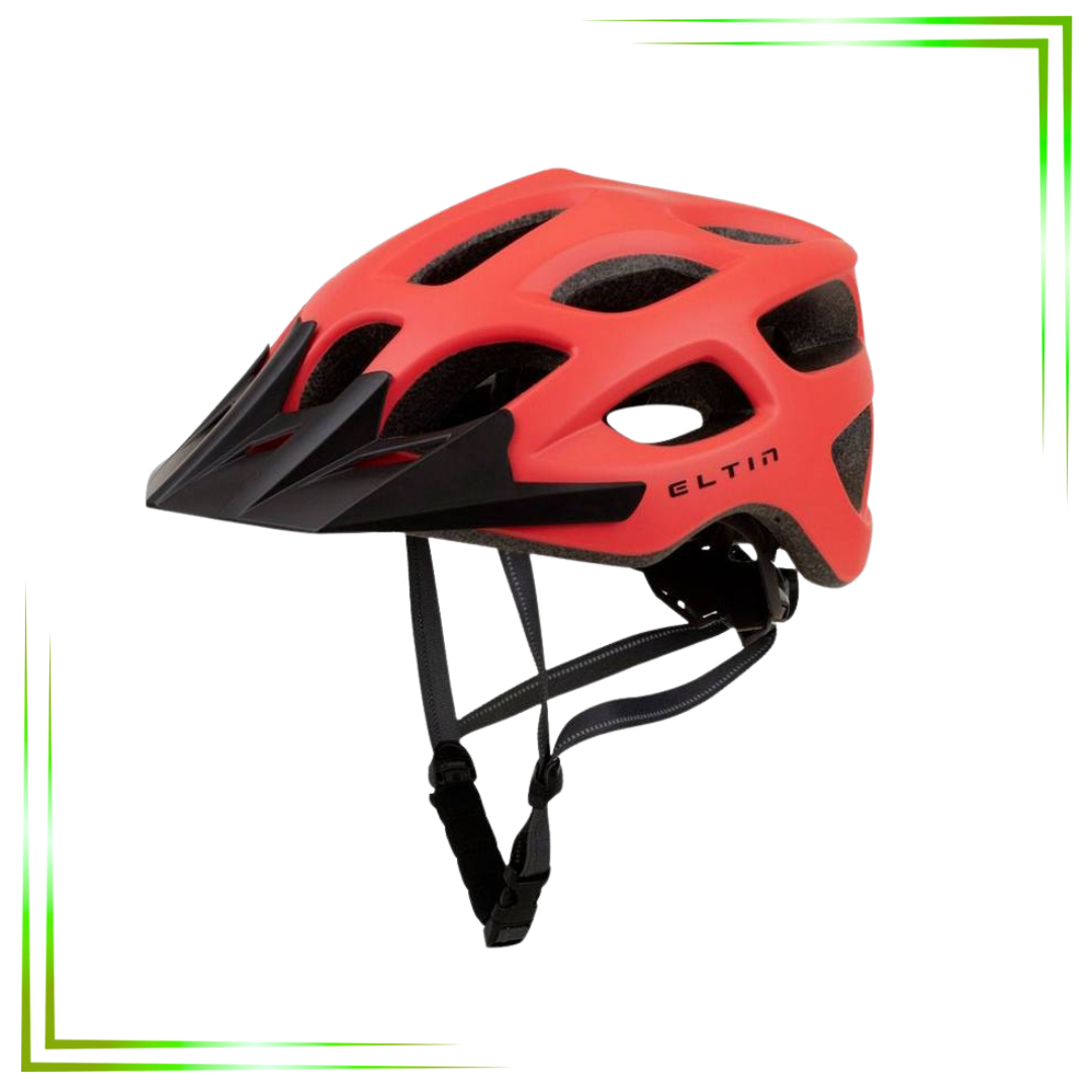 (T) Casco Eltin Brave Rojo Mate (M)