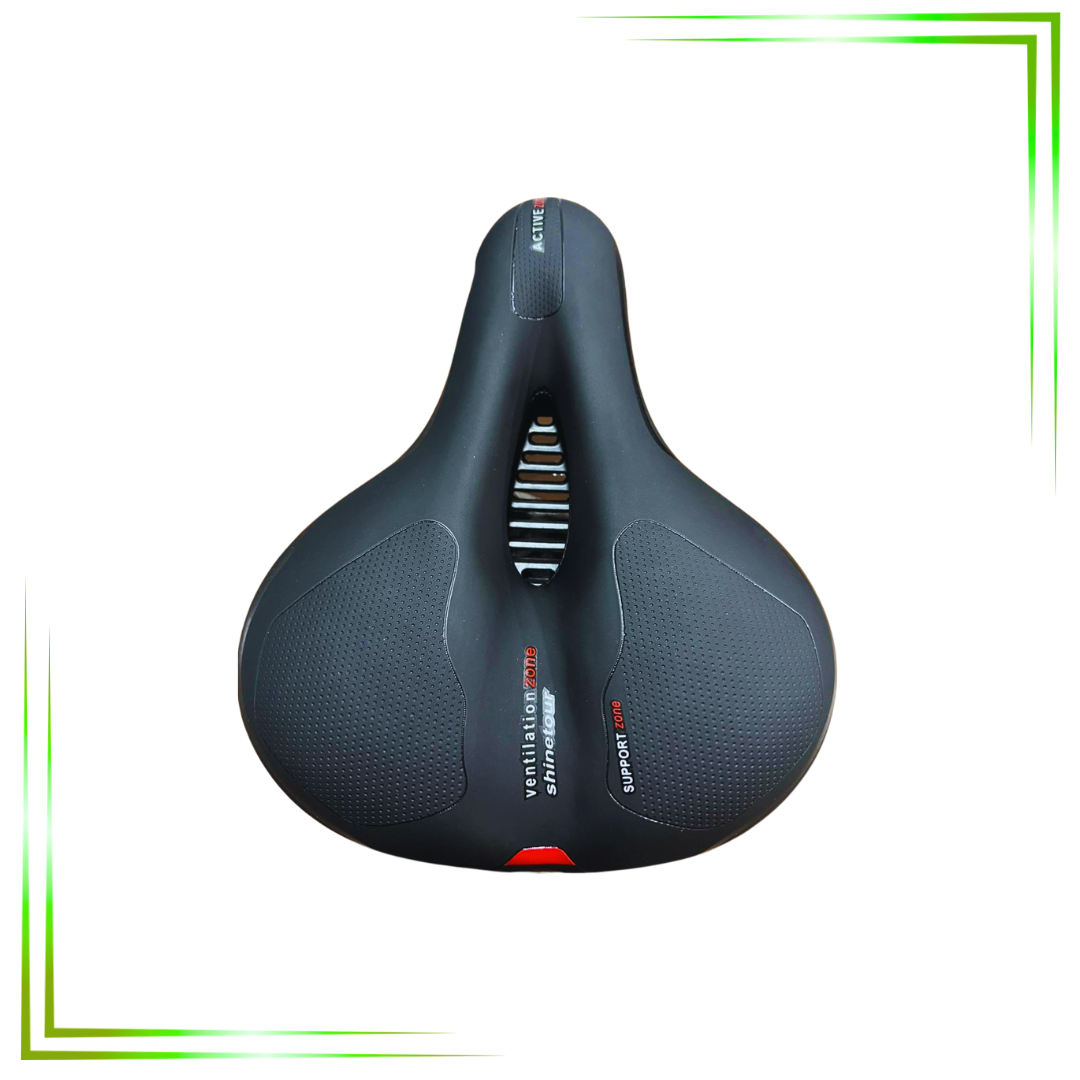 (T) ASIENTO GEL ANCHO NEGRO C/FUNDA