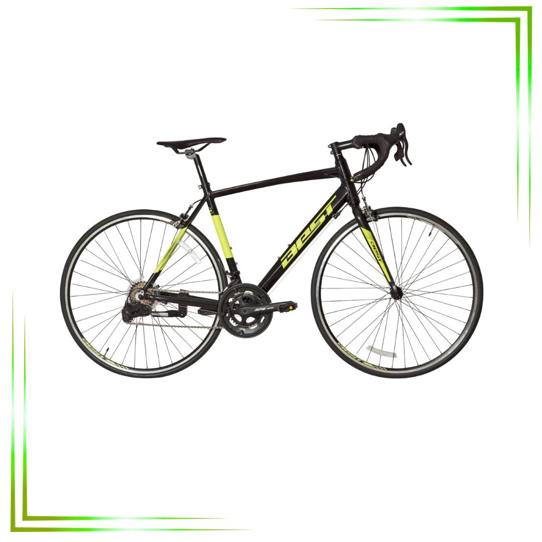 (T) BICICLETA BEST ZORZAL RUTA ALUMINIO 14VEL NEGRO