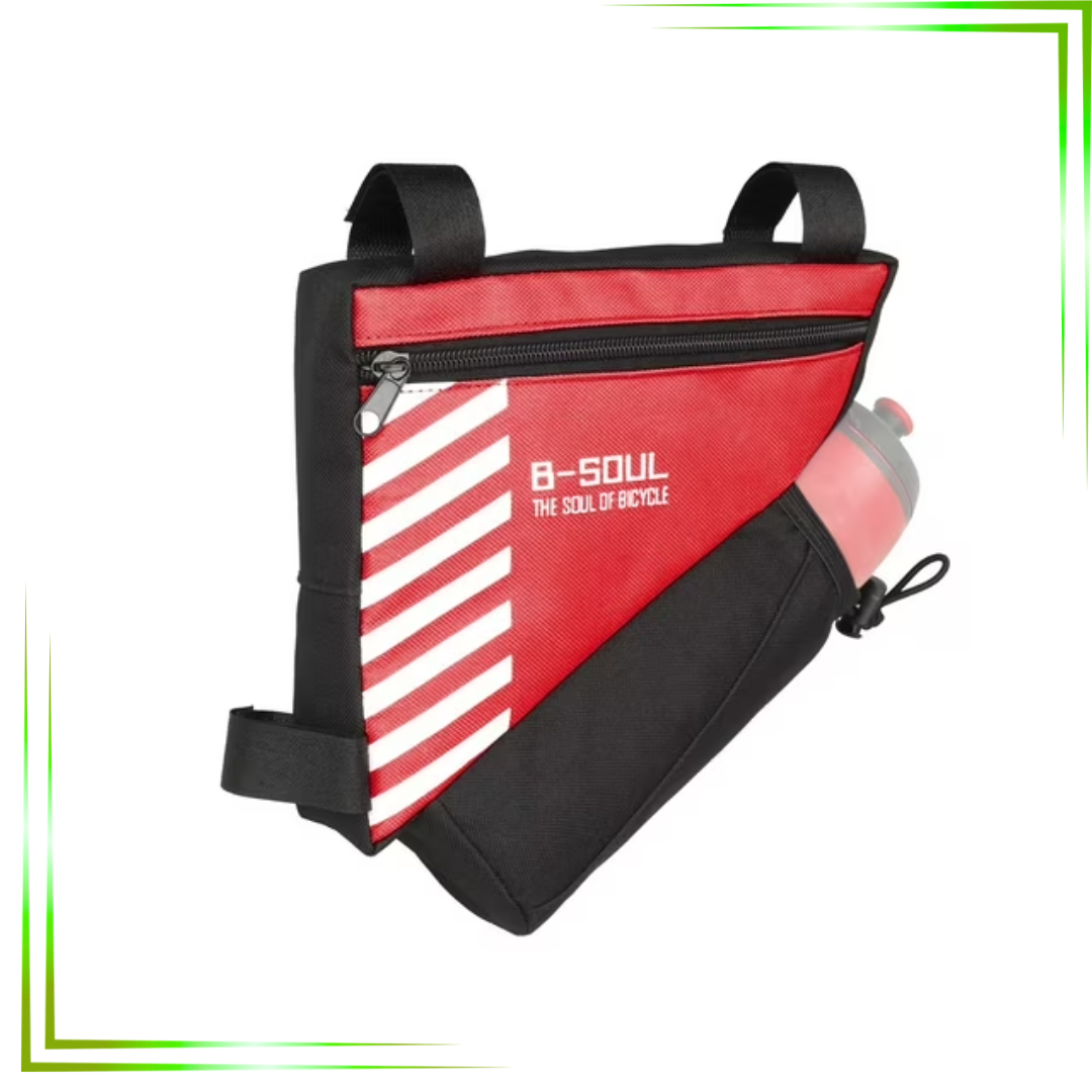 (T)BOLSO TRIANGULAR B-SOUL PORTA BOTELLA RED