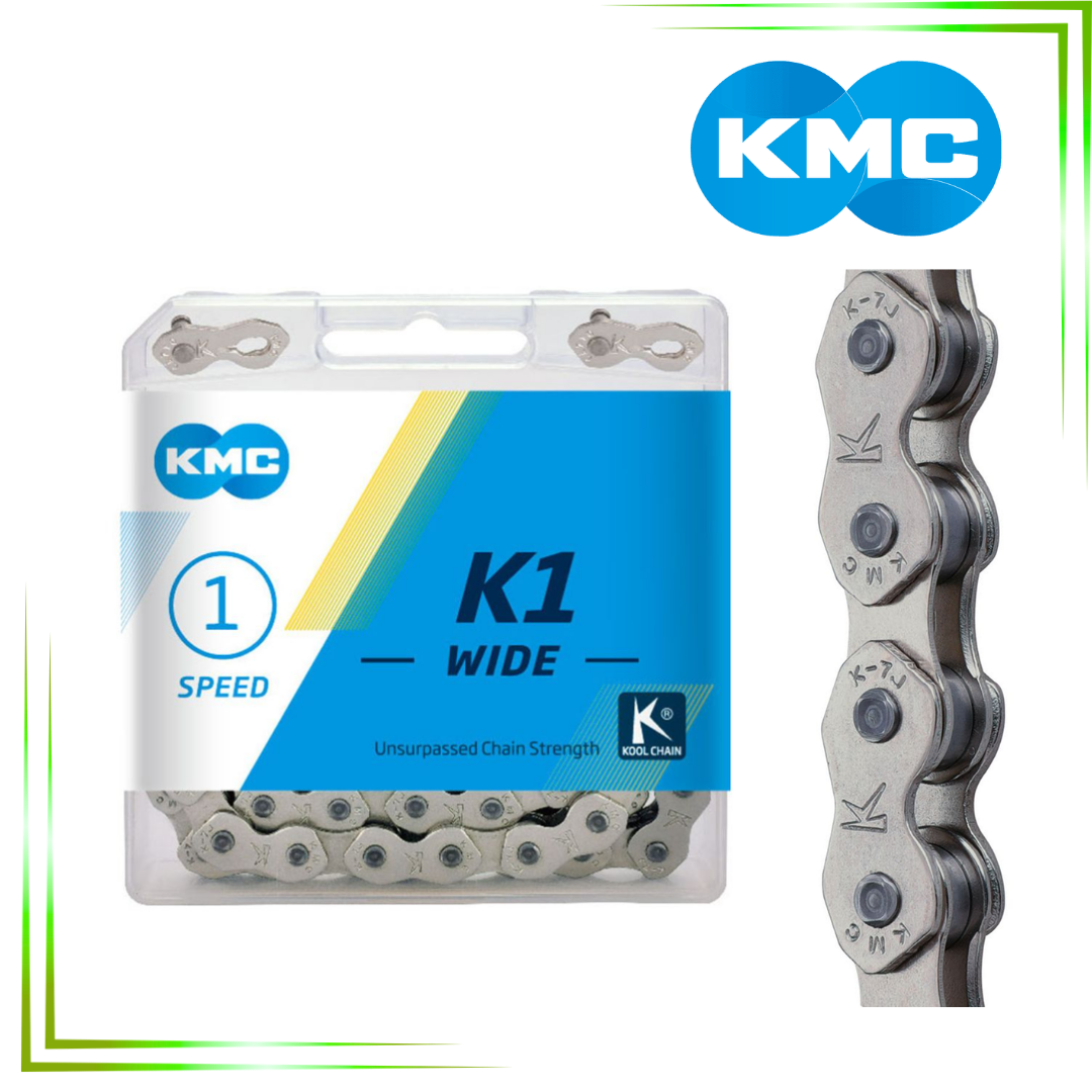 CADENA KMC 1/2 X 1/8 112L SILVER 1V