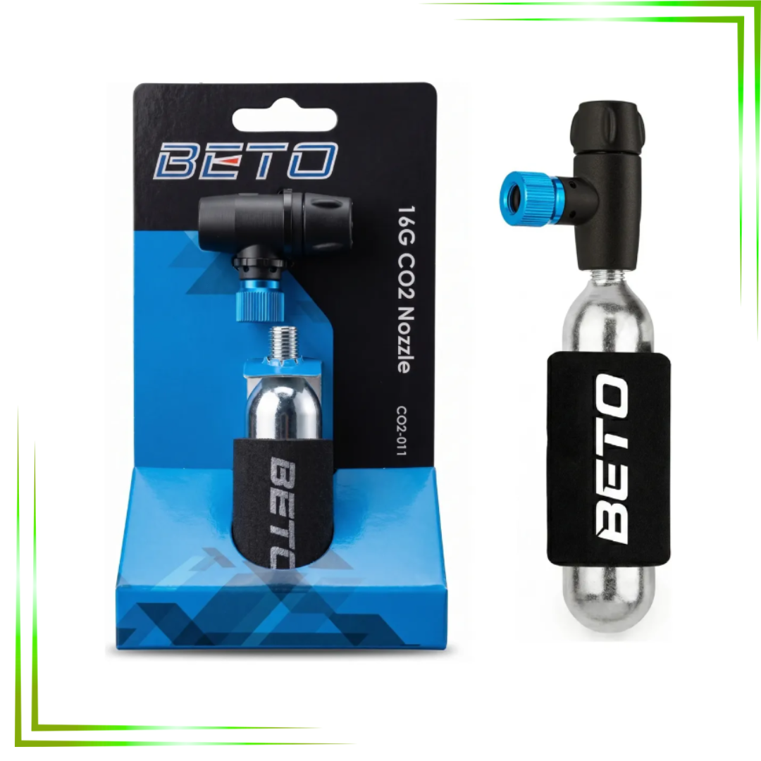 BOMBIN BETO CO2 DOBLE VALVULA
