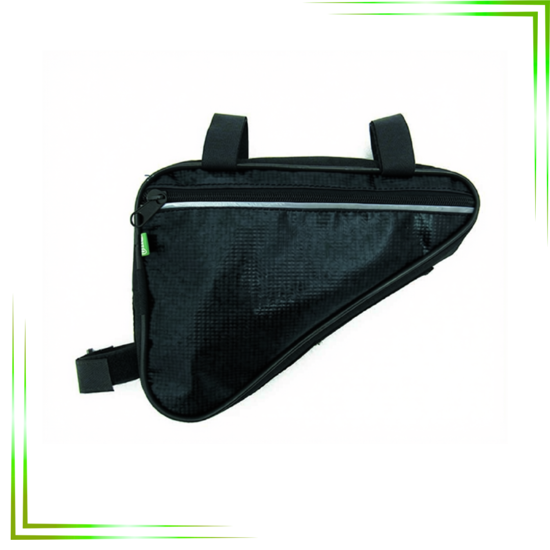BOLSO TRIANGULO IMPERMEABLE NEGRO